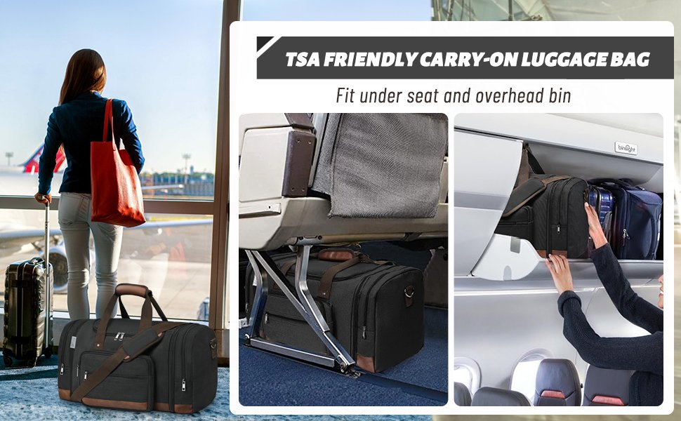 Expandable Canvas Duffle Bag avel 657