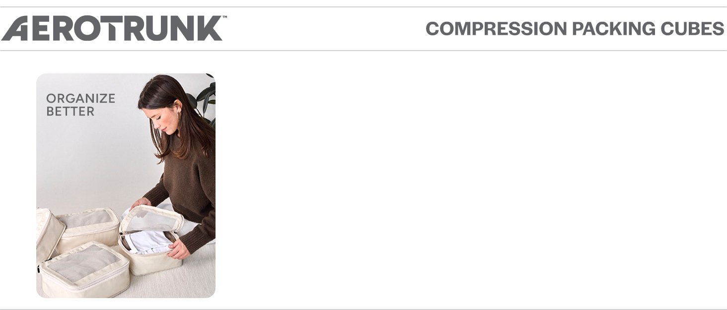 Teal Compression Packg Cubes - avel Organizer Bags 658