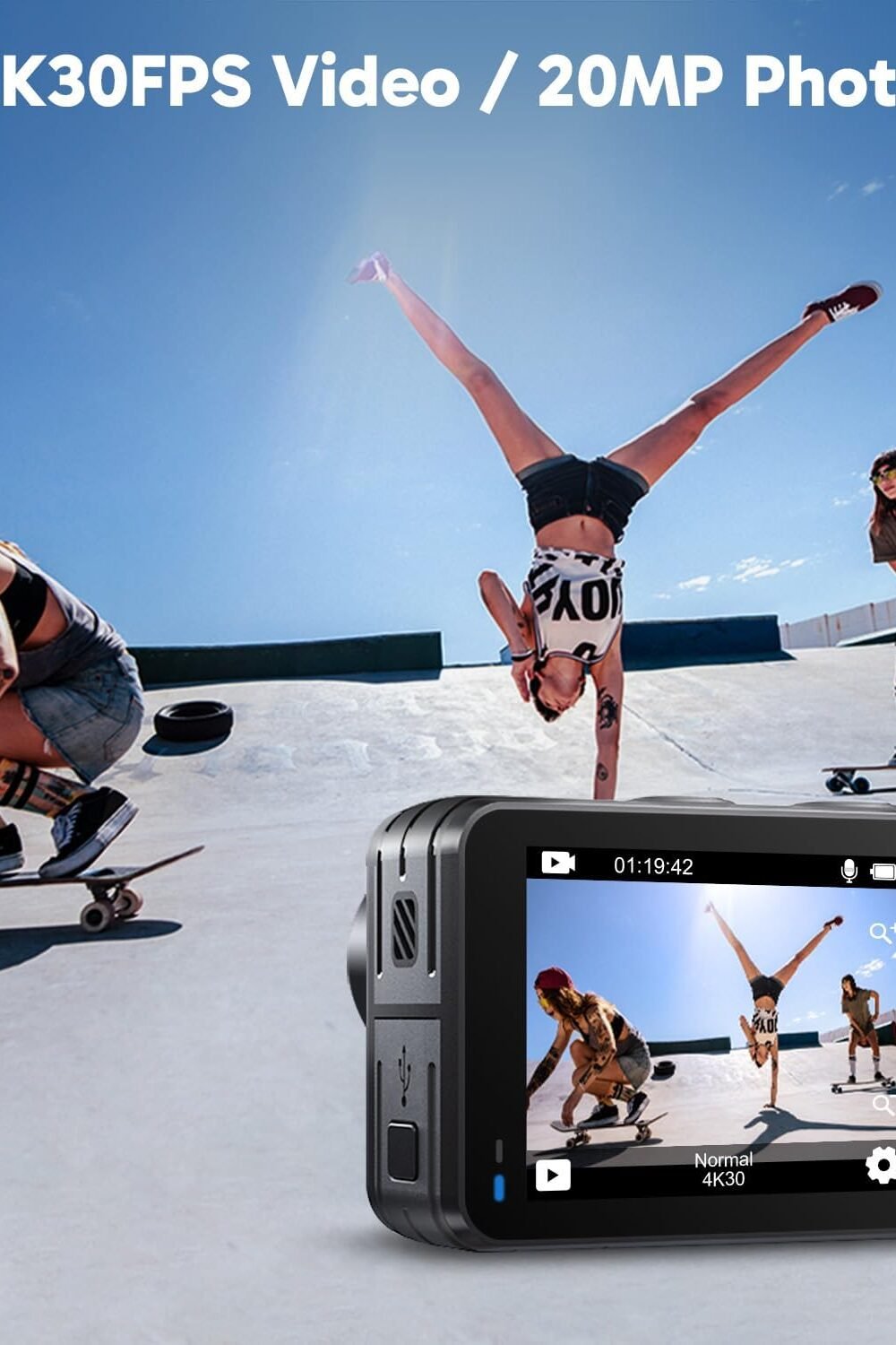 Kso Brave Wifi Ction Camera - Waterproof With Eis - Image 2