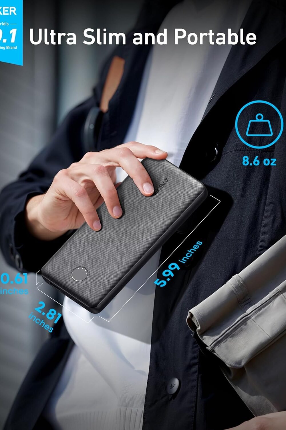 nker Power Bank PowerCore K - Compact avel Charger 2 Nker Power Bank Powercore K - Compact Avel Charger - Image 2