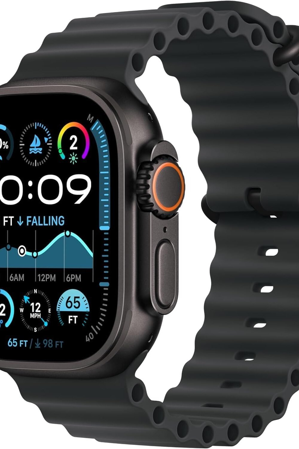 Pple Watch Ultra - Gps + Cellular, Black Titanium - Image 2