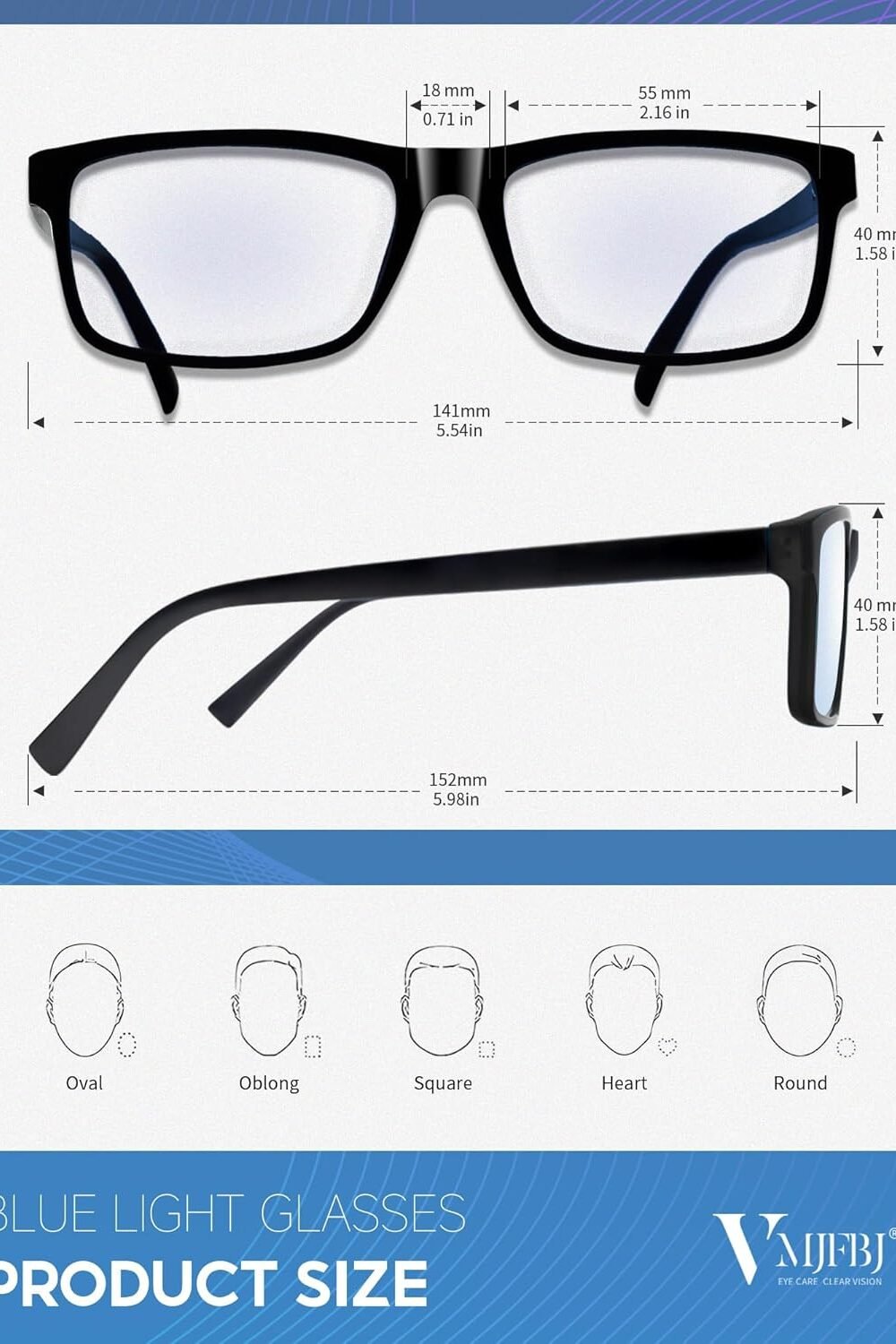 Blue Light Blockg Glasses Sleep Eye Stra Relief - Image 2