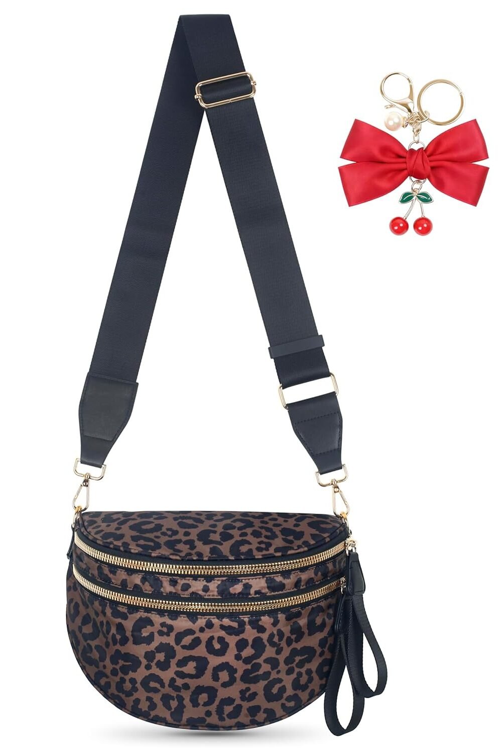 Leopard Prt Crossbody Bum Bag Women - Image 2