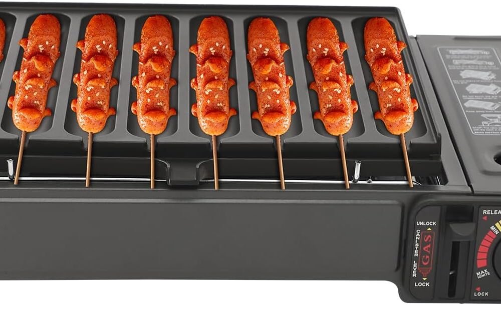 Portable Butane Sve With Grill Plate Case - Image 2