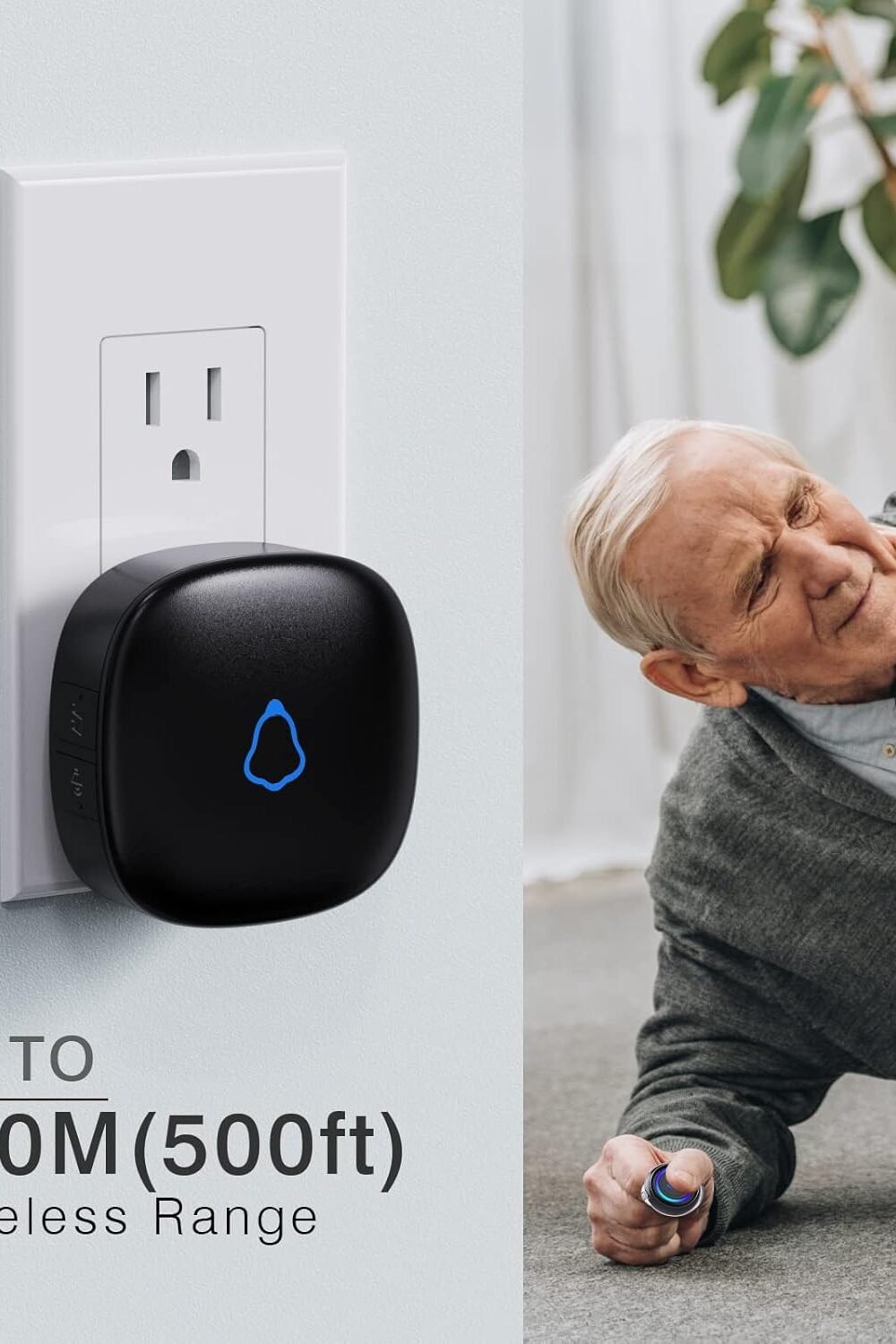 Wireless Caregiver Pager Seniors - SOS Butn System 2 Wireless Caregiver Pager Seniors - Sos Butn System - Image 2