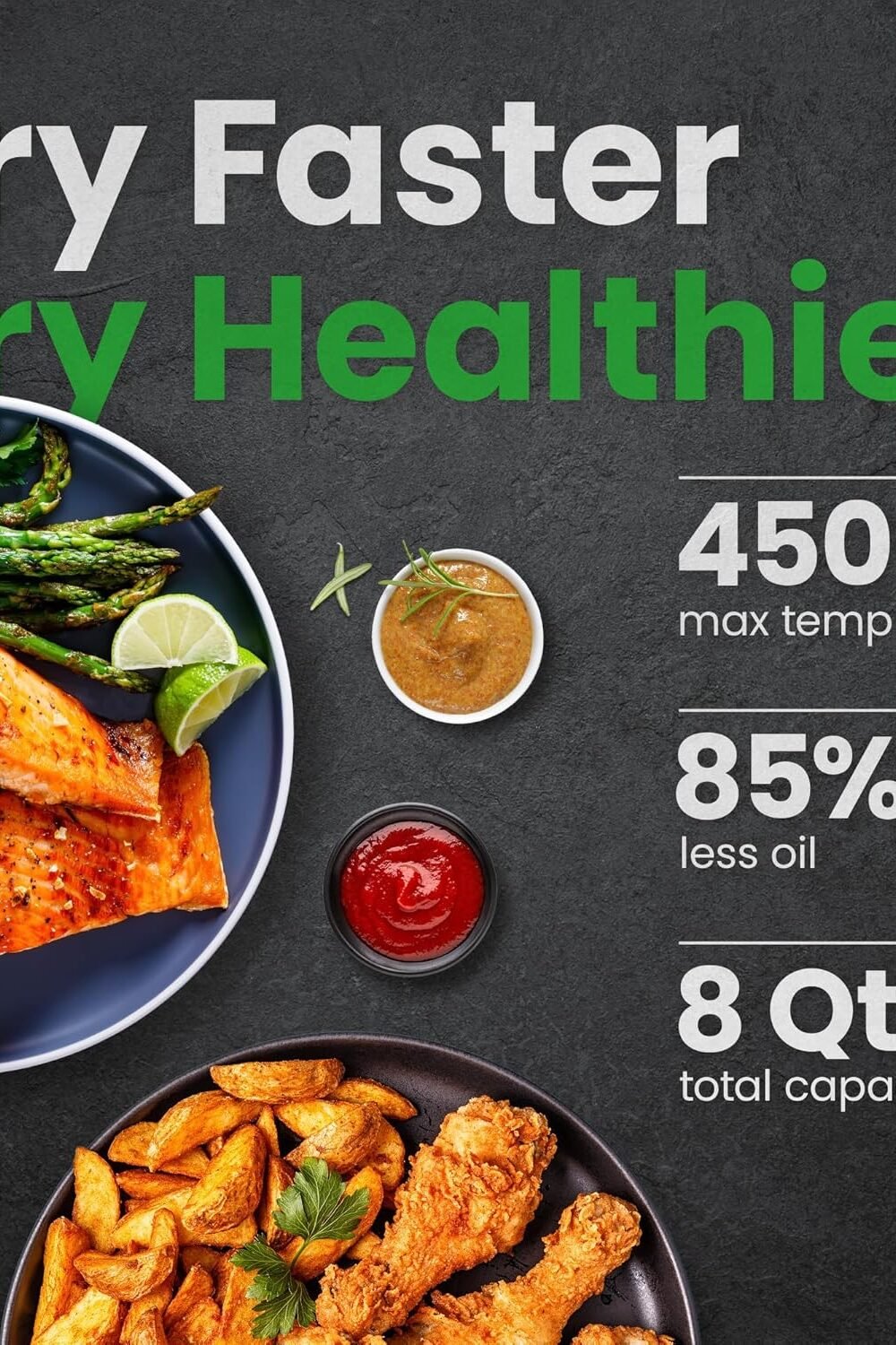 Chefman Turbofry Xl Ir Fryer - Crispier Results - Image 2