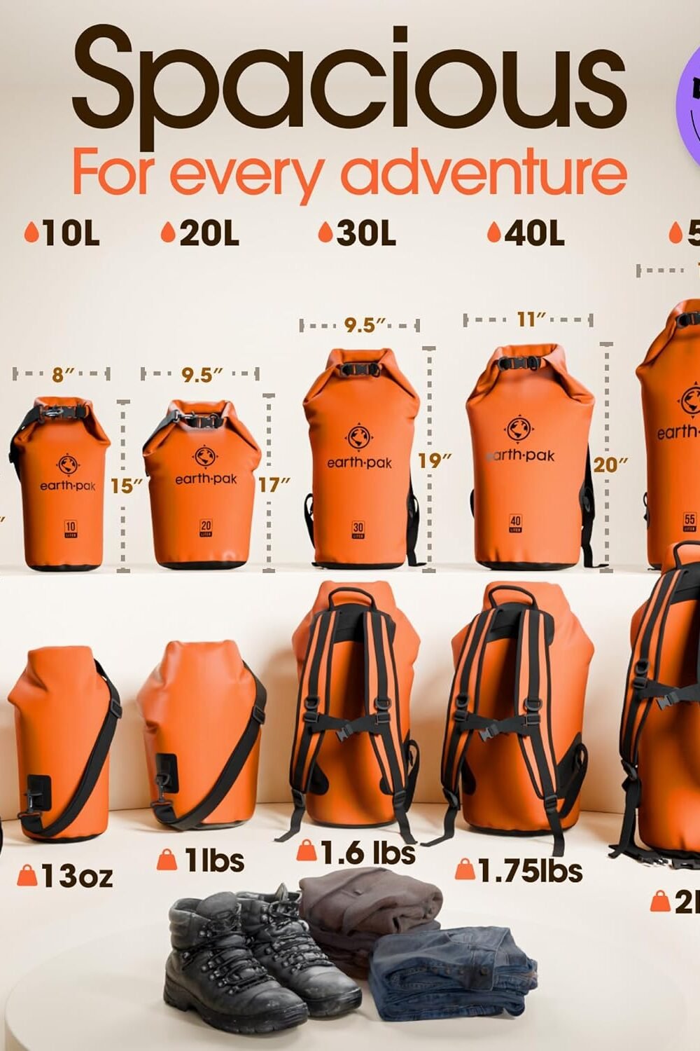 Earth Pak Waterproof Dry Bag Phone Case - Image 2