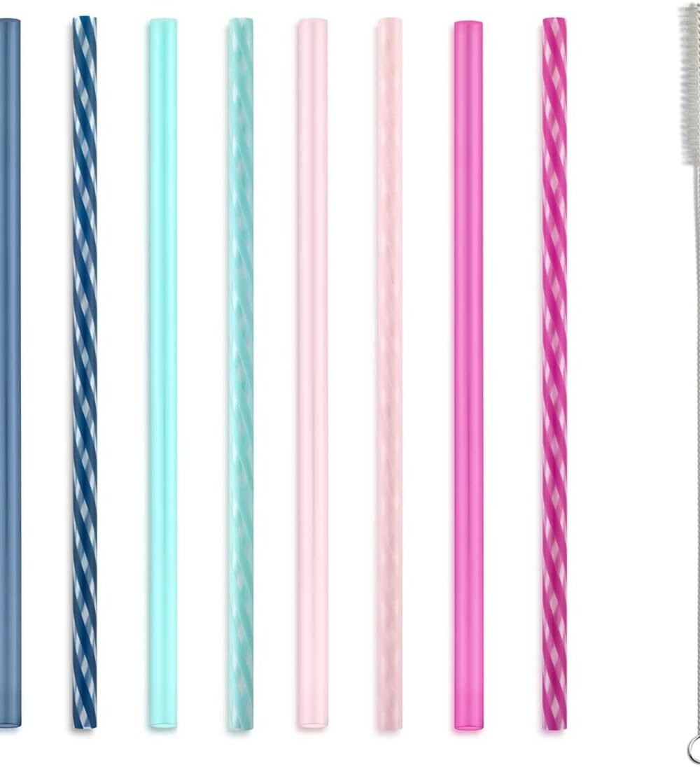 Ello Impact Reusable Plastic Straws - Bp-Free, Dishwasher Sa - Image 2