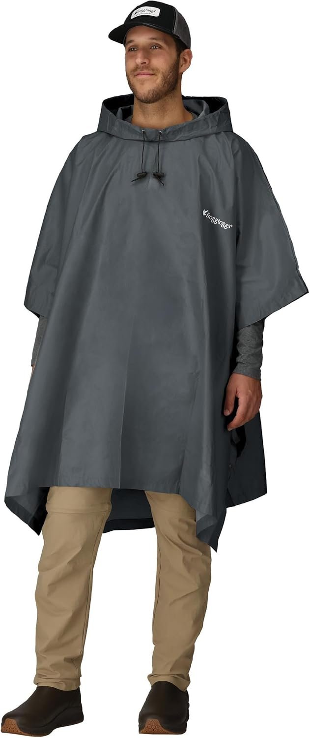FROGG TOGGS Ultra-lite Waterproof Poncho ll Sizes 2 Frogg Toggs Ultra-Lite Waterproof Poncho Ll Sizes - Image 2