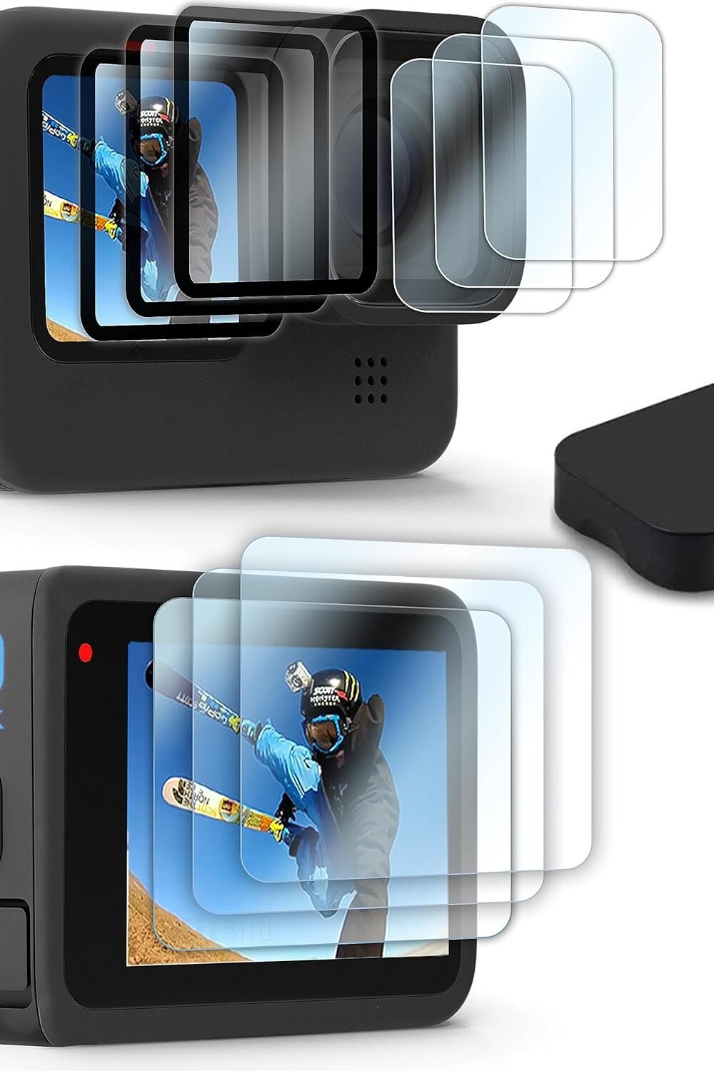 Fitstill Ultra Clear Tempered Glass Screen Protecr Gopro Her - Image 2