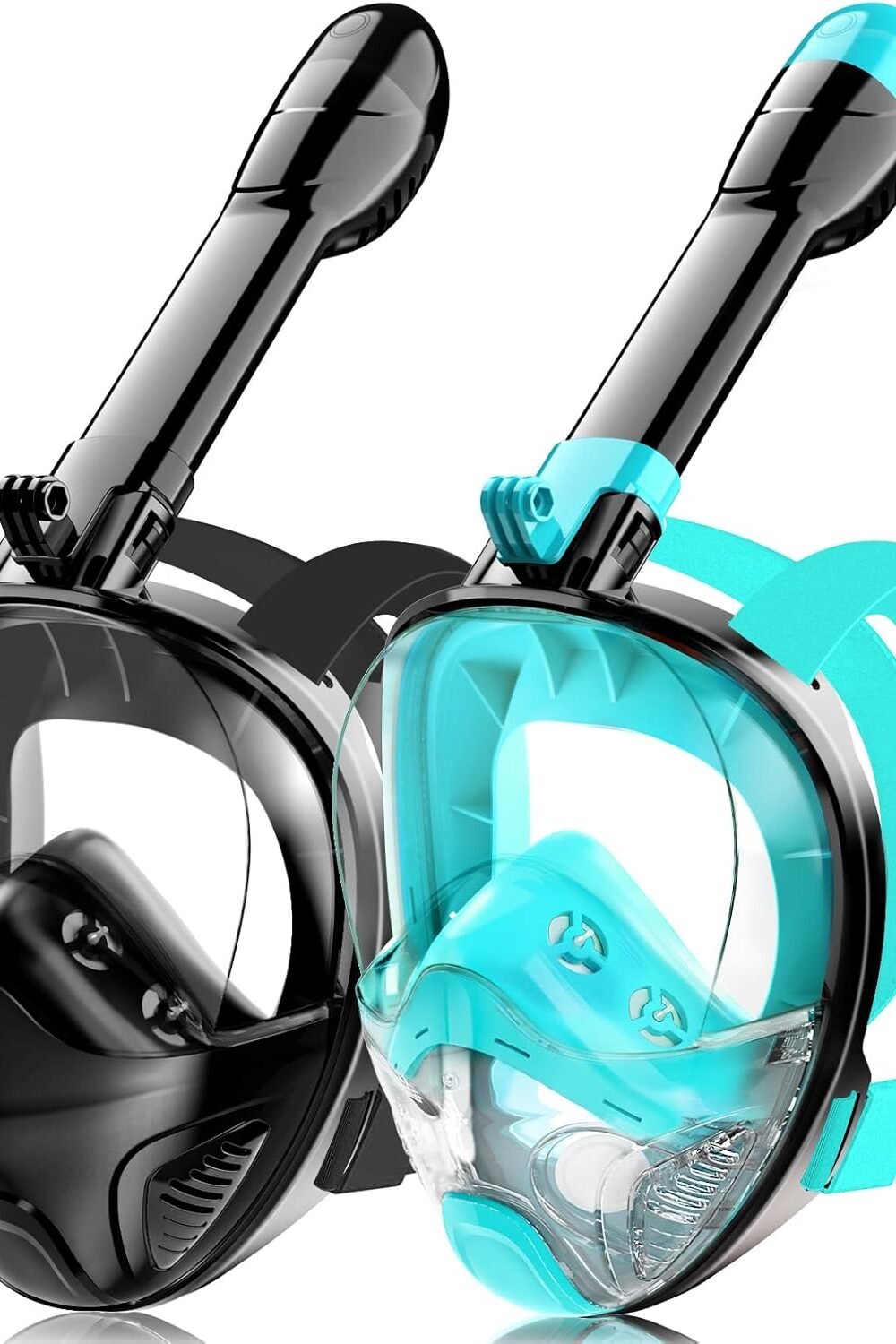 Full Face Snorkel Mask For Adults - 180° View &Amp; Camera Mount - Image 2