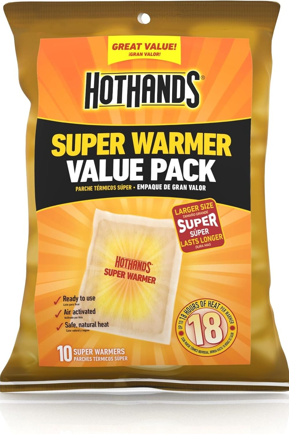 Hothands Super Warmers - Long Lastg Heat - Image 2