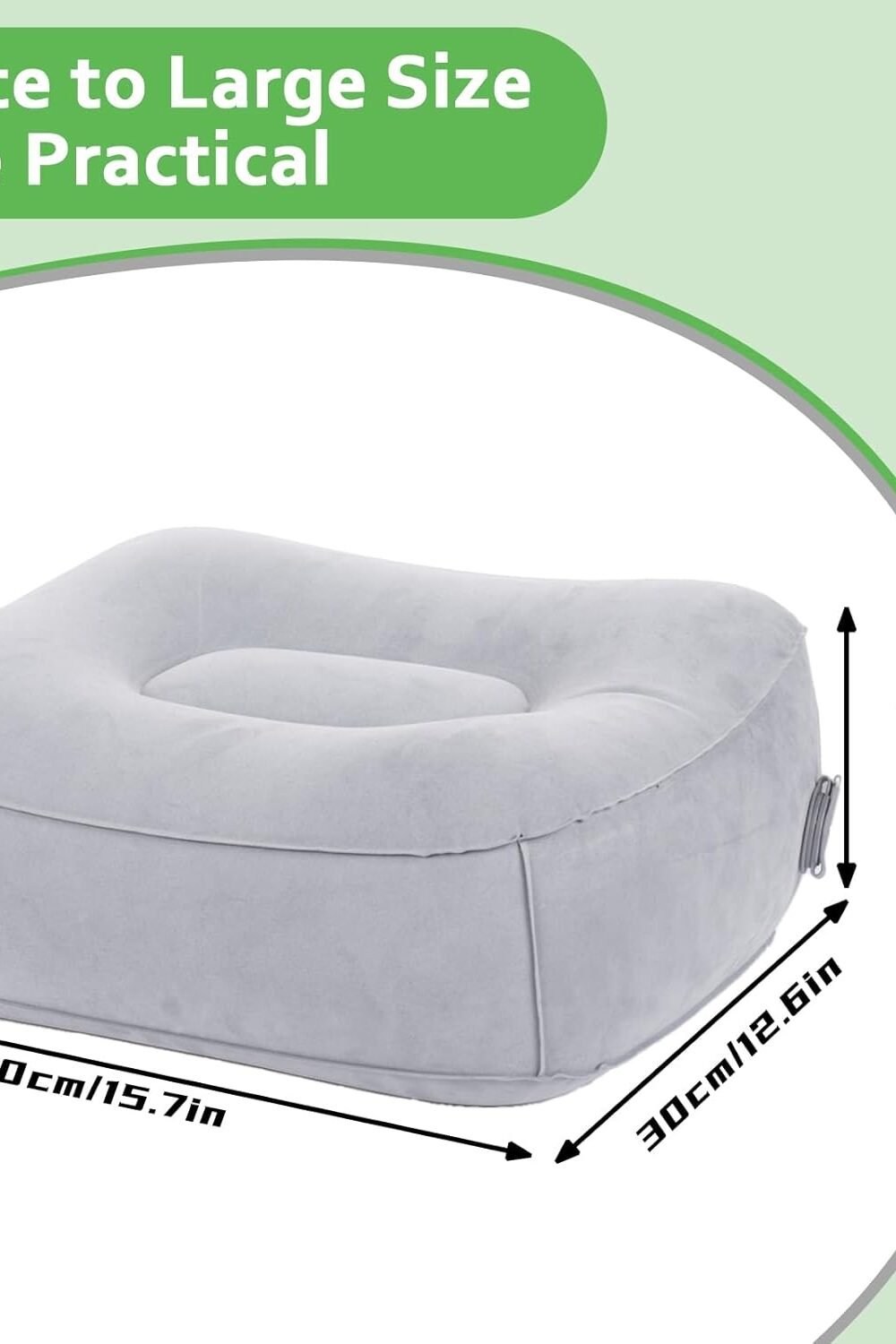 Portable Inflatable Foot Rest Pillow Avel - Image 2