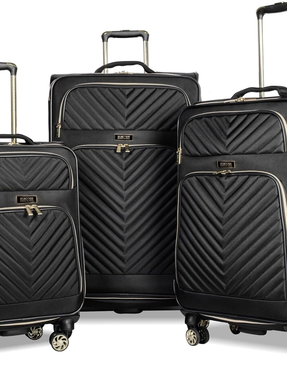 &Quot;Kenneth Cole Reaction Chelsea Quilted 3-Piece Luggage Set&Quot; Amazon Coupons 50% To 80% - Image 2