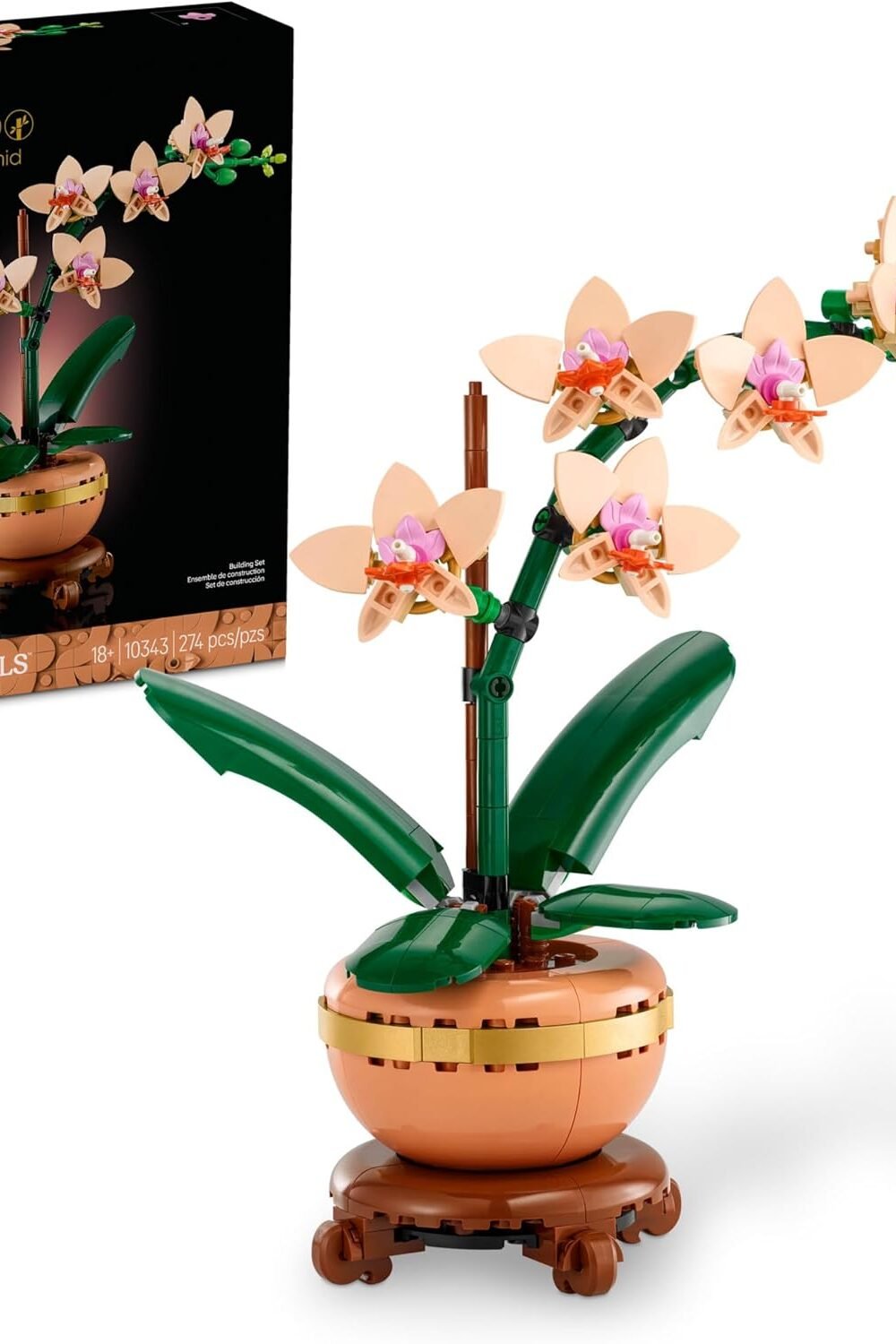 Lego Botanicals Orchid Buildg Set - Indoor Decor - Image 2