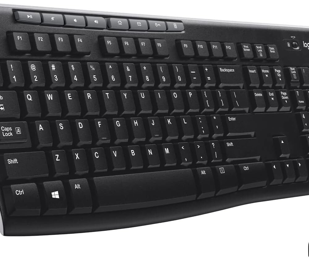 Logitech K Wireless Keyboard - Full-Size With Number Pad - Image 2