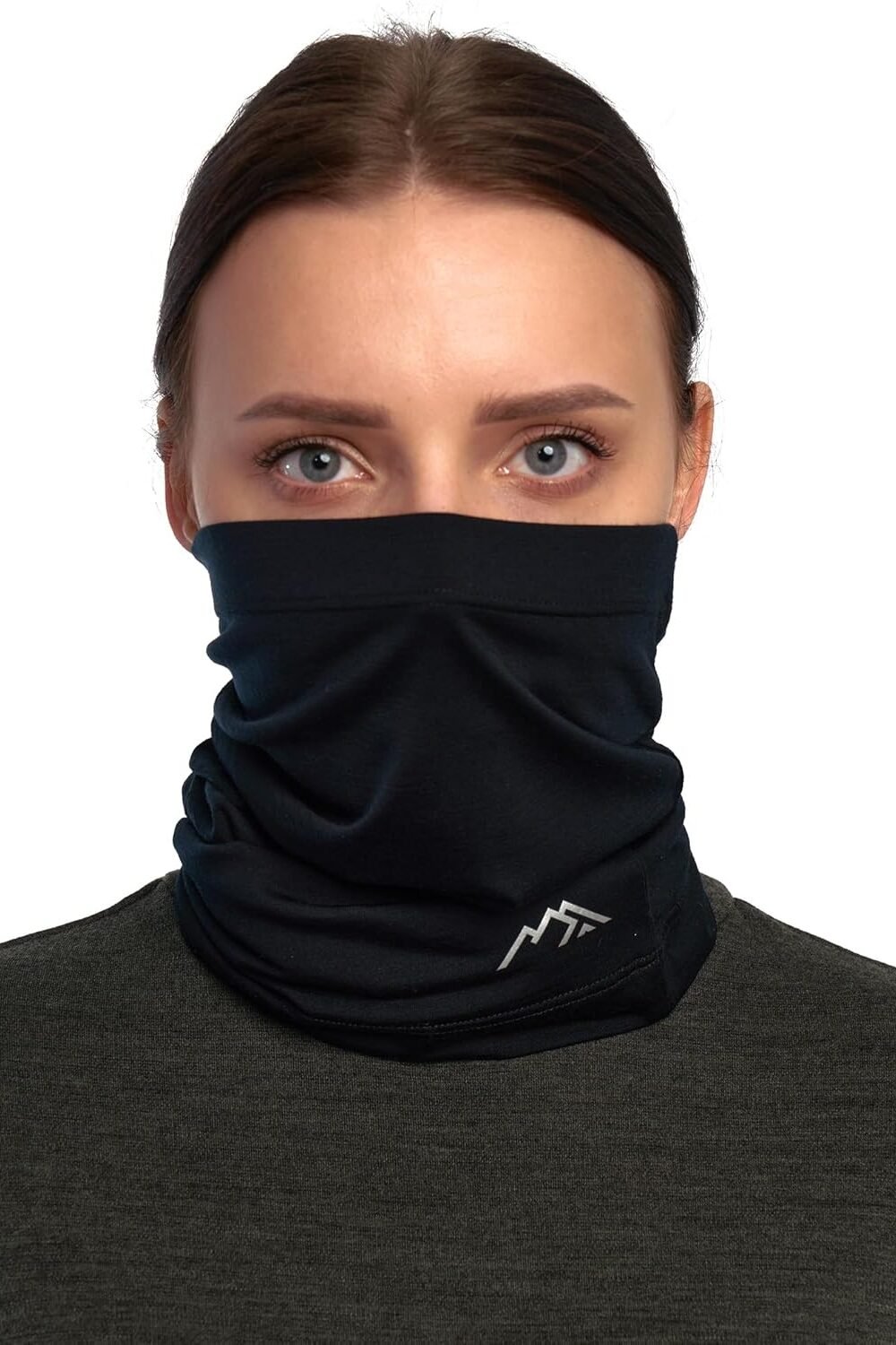 Merino Wool Ski Neck Gaiter - Unisex Face Mask &Amp; Warmer - Image 2