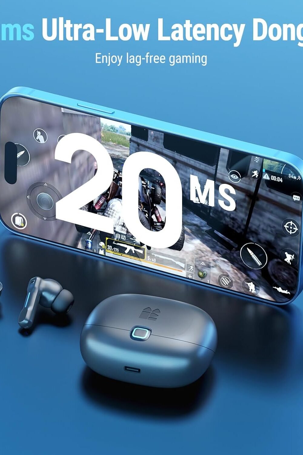 Middle Rabbit Wireless Gamg Earbuds With Mic - Image 2