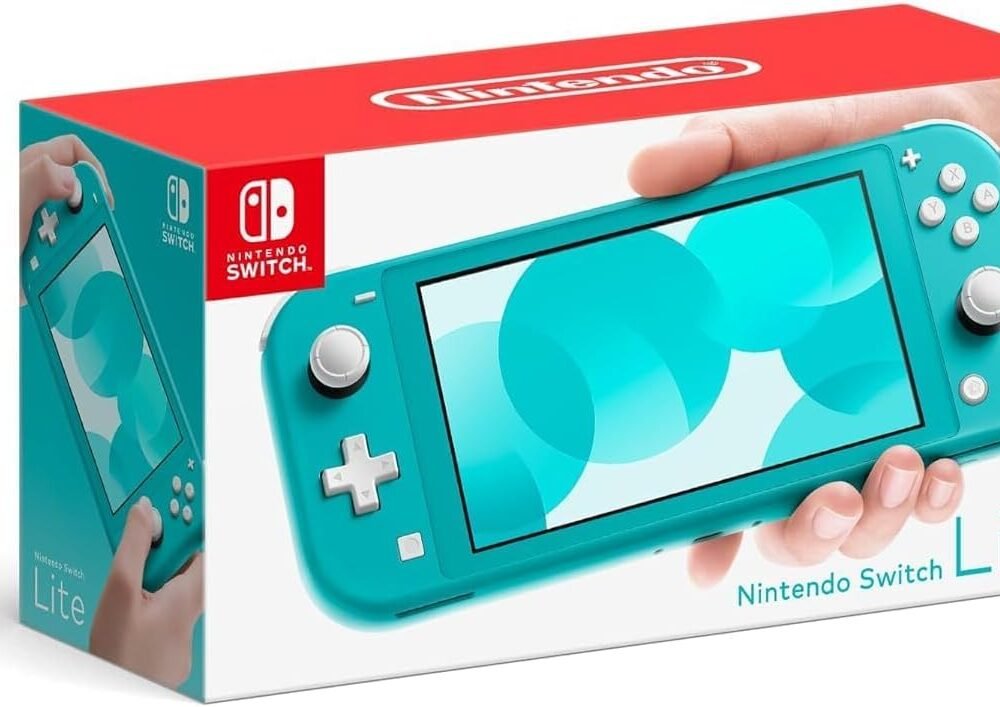 Ntendo Switch Lite Console - Turquoise - Image 2