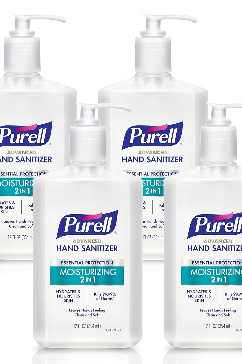 Purell Dvanced Moisturizg Hand Sanitizer Gel - Oz Pump - Image 2