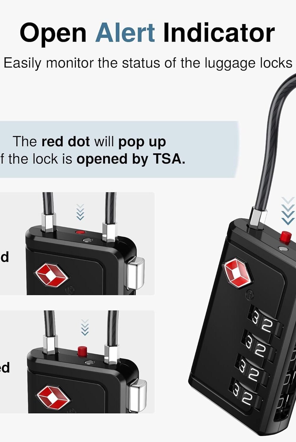 Puroma Ts Pproved Avel Locks - Resettable Combation - Image 2