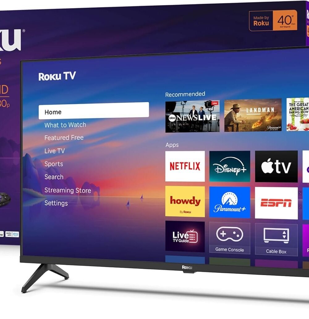 Roku Smart Tv 40&Quot; 1080P Full Hd Led - Voice Remote Streaming - Image 2