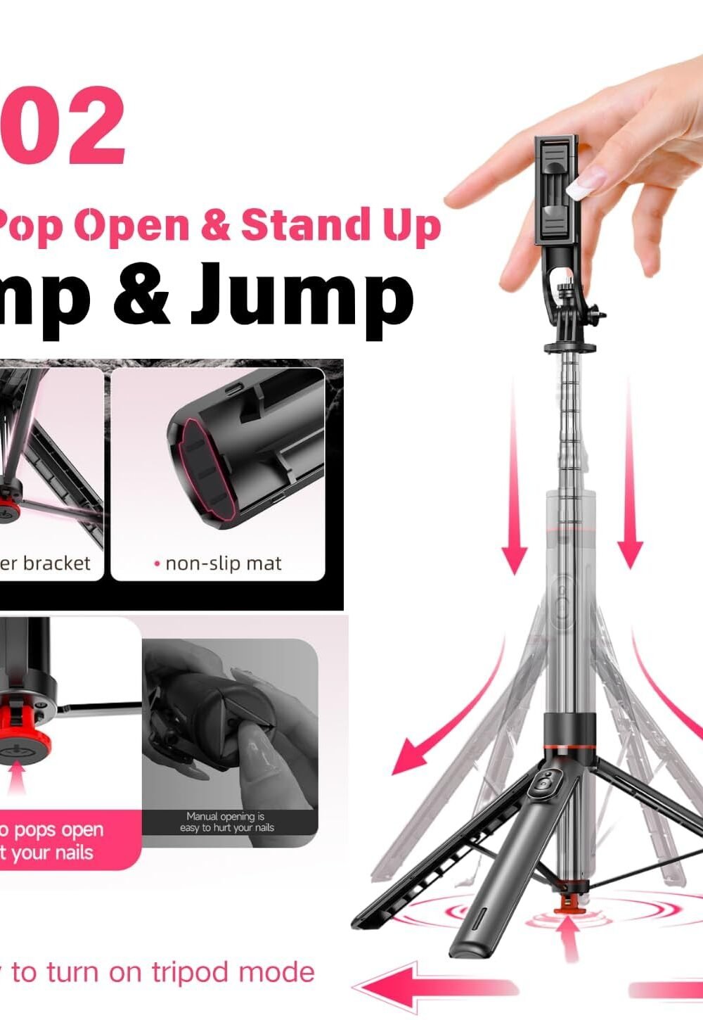 Magnetic Phone Mount Iphones Ndroids - Image 2