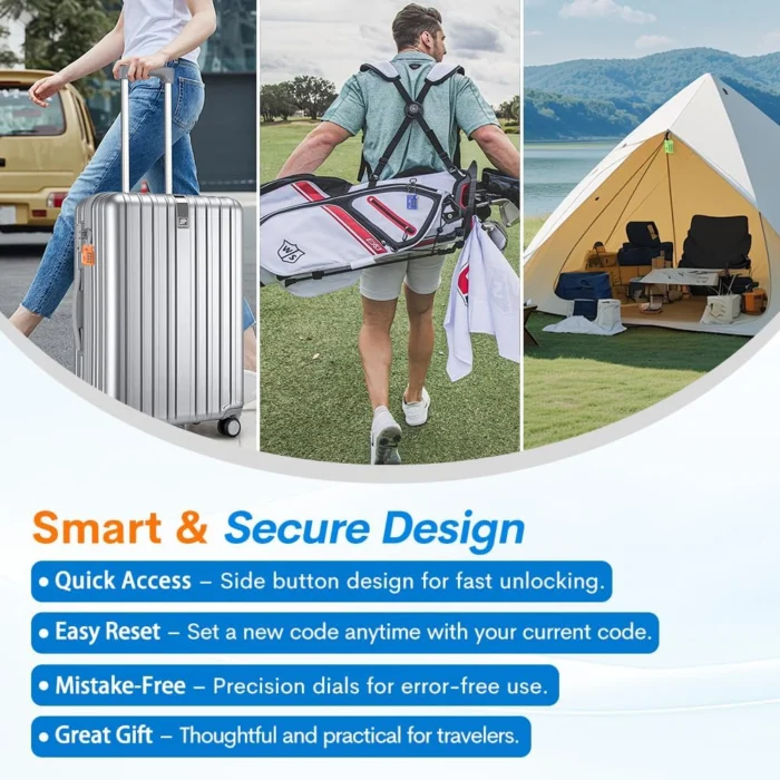 avel Sentry pproved Luggage Locks - TS Combation Security 5 Avel Sentry Pproved Luggage Locks 8211