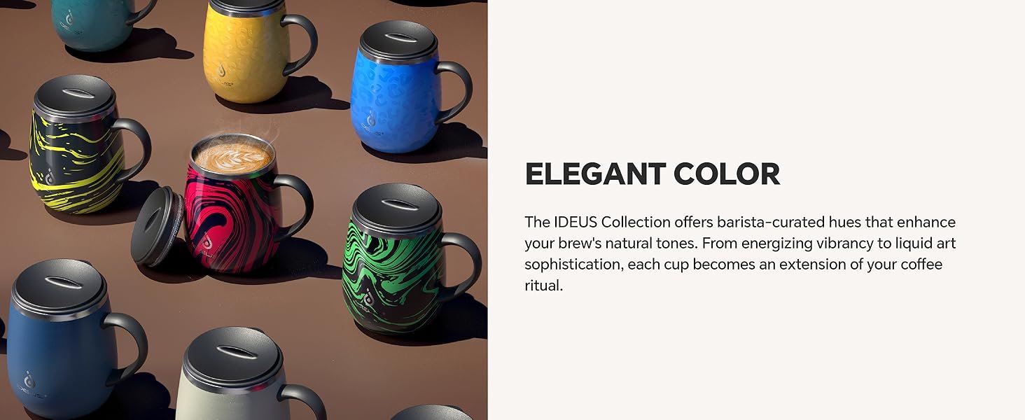 Insulated Coffee Mug with Handle - oz Staless Steel 619