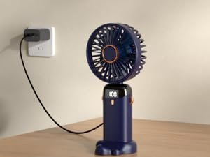Koonie Portable Handheld Fan - Rechargeable djustable 545