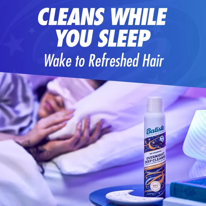 Batiste Overnight Deep Clean Dry Shampoo - Wake Up Beautul 3 Batiste Overnight Deep Clean Dry Shampoo