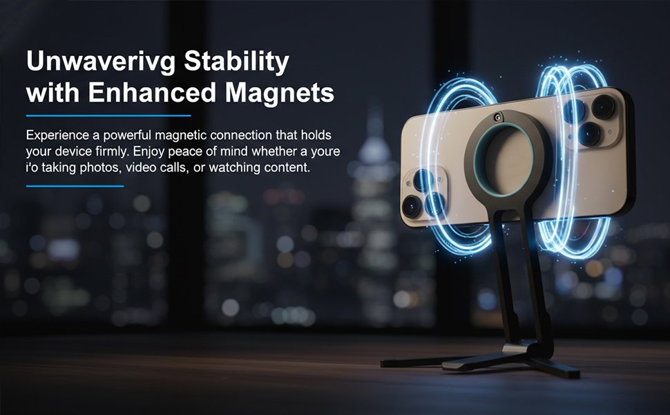 Magnetic Phone Stand Selfie Stick - Mi Pocket 567