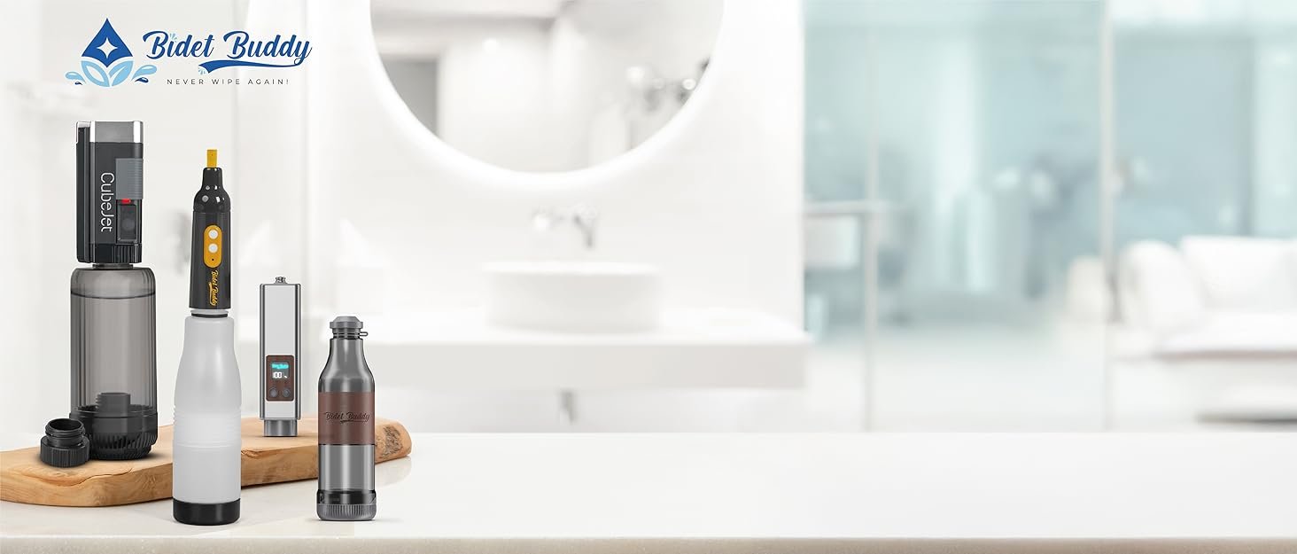 BIDET BUDDY® GoFlow Portable Electric Bidet Sprayer 649