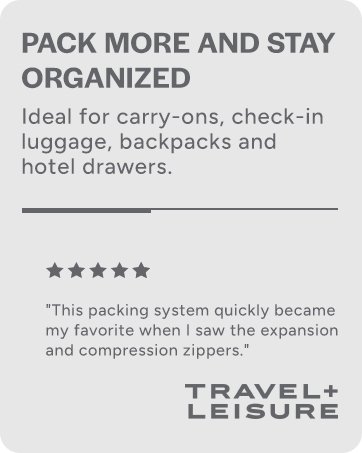 Teal Compression Packg Cubes - avel Organizer Bags 659