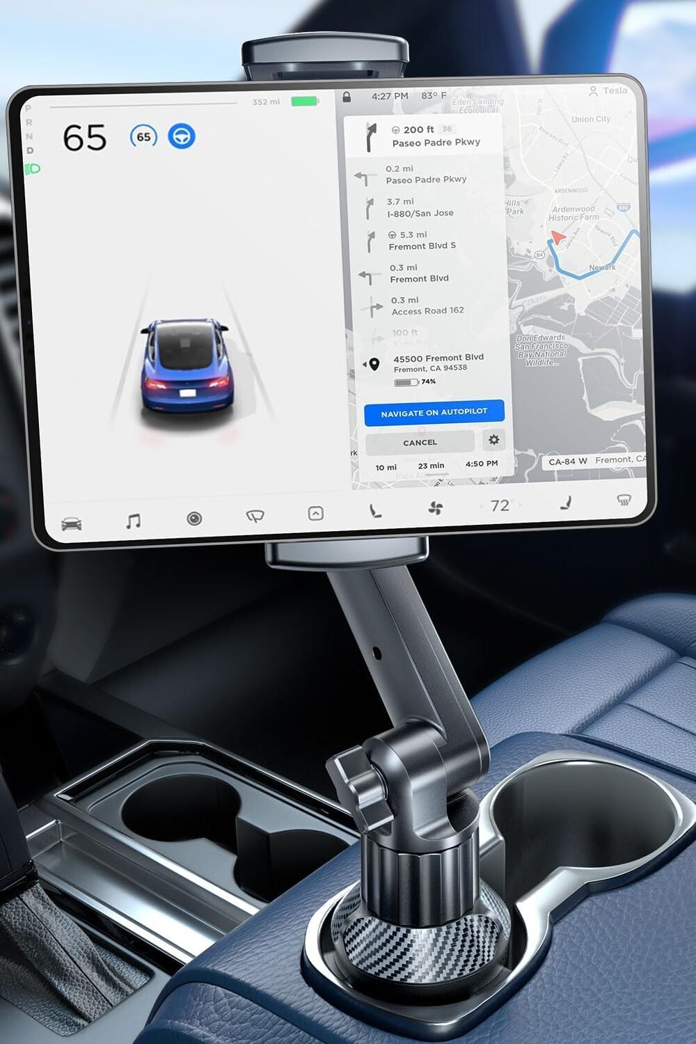 Esamcore Djustable Car Tablet Holder - Image 2