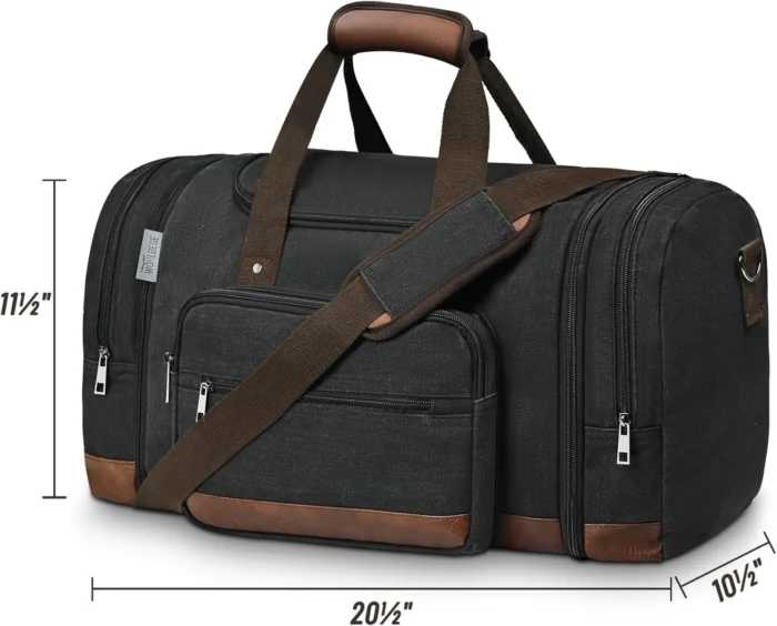 Expandable Canvas Duffle Bag avel 2 Expandable Canvas Duffle Bag Avel