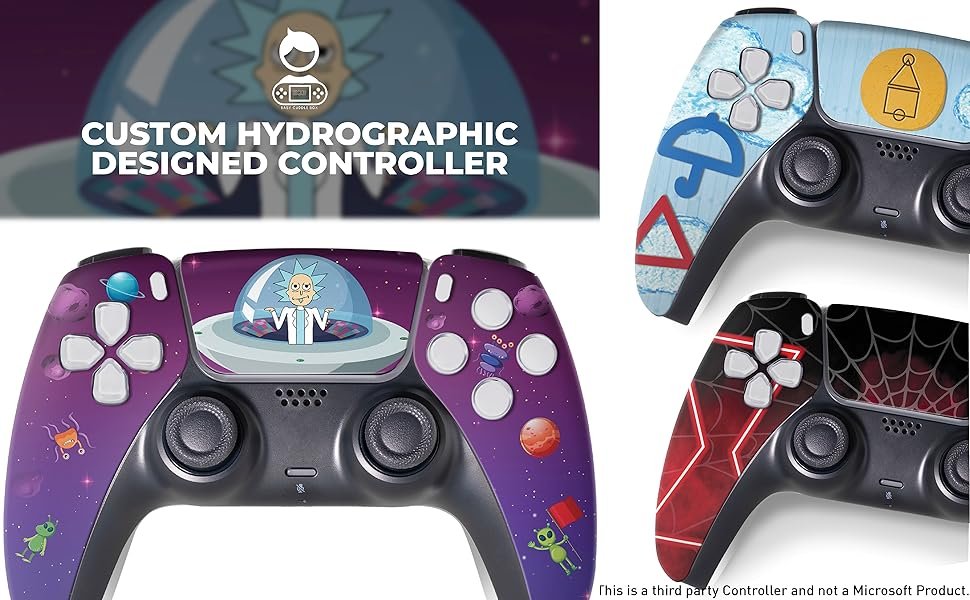 Cusmized Wireless PS Controller - Spider-Man Morales 557