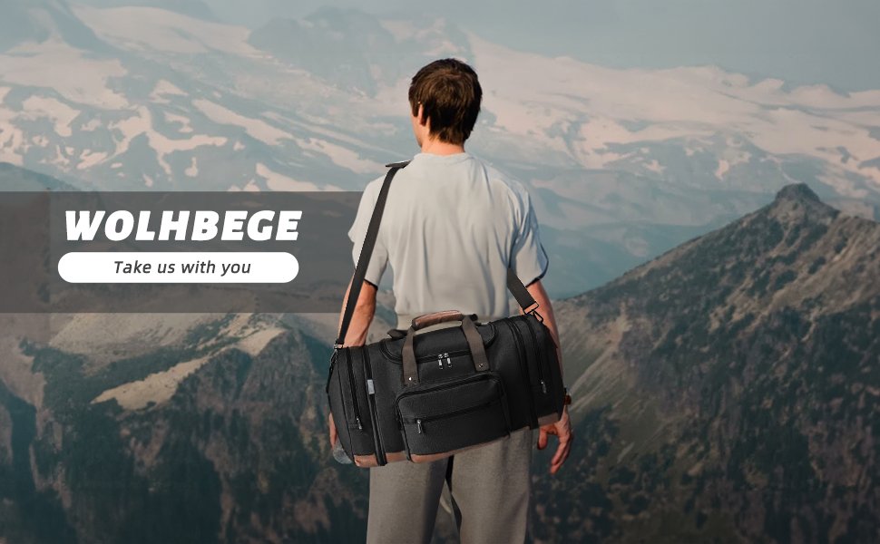 Expandable Canvas Duffle Bag avel 654