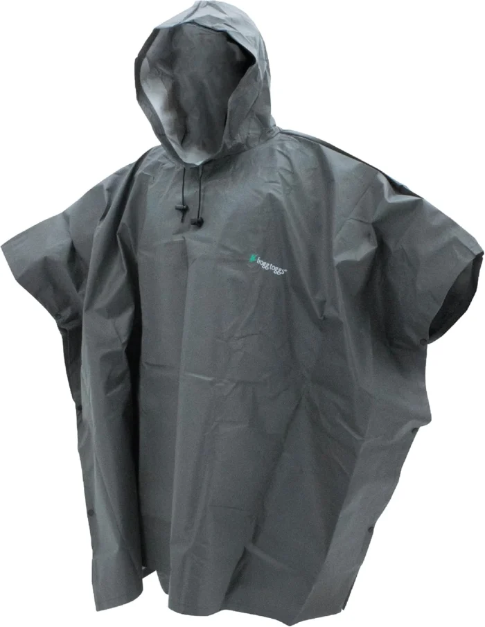 FROGG TOGGS Ultra-lite Waterproof Poncho ll Sizes 3 Frogg Toggs Ultra-Lite Waterproof Poncho Ll