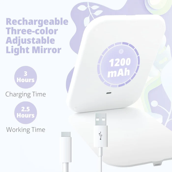 vel Portable Makeup Mirror with djustable Lights 6 Vel Portable Makeup Mirror With Djustable