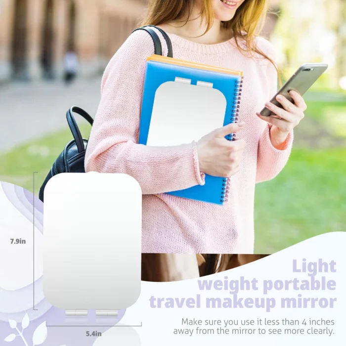 vel Portable Makeup Mirror with djustable Lights 7 Vel Portable Makeup Mirror With Djustable